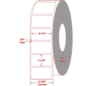 Industrial shipping labels